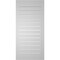 Ekena Millwork Vertical Surface Mount PVC Gable Vent: Functional, w/ 2"W x 1-1/2"P Brickmould Frame, 20"W x 42"H GVPVE20X4202SF - alternate 2